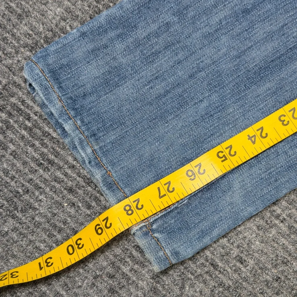 Levis 514 Slim Straight Jeans Boy's Size 12 Slim W24 L26 Blue Medium Wash Denim